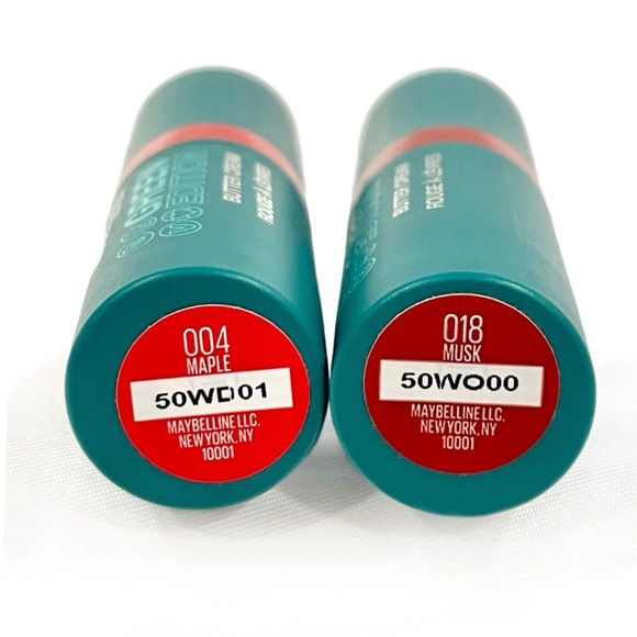 MAYBELLINE New York Green Edition Butter Cream 004 Maple + 018 Musk (Set of 2) - Picture 2 of 7